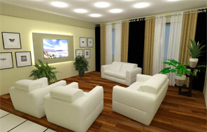 3D-дизайн проект квартиры в подарок бесплатно от компании  Мой Дом в Ялте